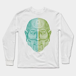 peculiar and strange linework Long Sleeve T-Shirt